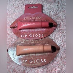 Light Pink and Nude Lip Gloss Duo